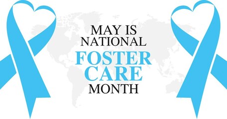 national foster care month motion video, ideal for national foster care month celebration