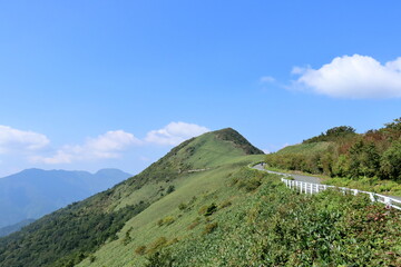 UFOライン　夏のドライブ　（高知県　瓶ヶ森林道）