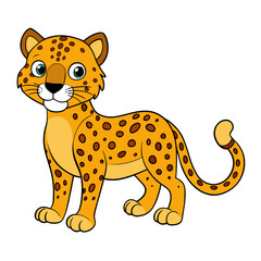 Jaguar cartoon vector design
