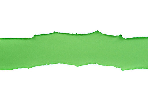 Paper, background and green rip for mockup space, colorful texture or scrapbook pattern. Art, creative and design effect for wallpaper, wall tear and graphic for presentation or opinion illustration