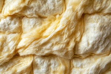 Rock wool thermal insulation material Roof insulation layer made of mineral or glass wool Fiber thermal insulation