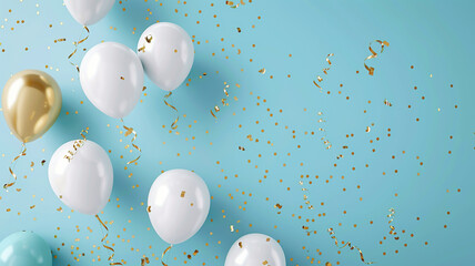white easter eggs generated by AI technology