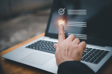 Document Management Checking System, online documentation database and process manage files, Online survey and digital form checklist by tablet computer.