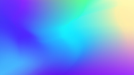 abstract background with gradient colors of purple  blue  green  yellow and violet