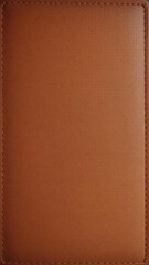 Fototapeta premium Brown leather with natural markings and texture, natural, texture