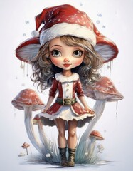 Cute Christmas Character