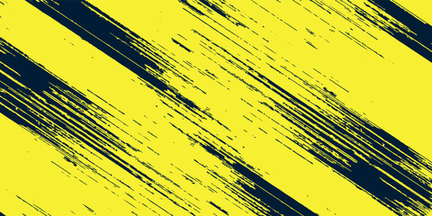Dots halftone yellow and dark blue color pattern gradient grunge texture background.