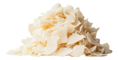 PNG Pile of dried garlic flakes