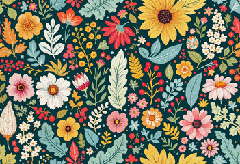seamless floral pattern