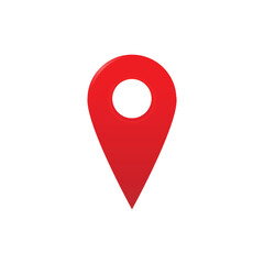 Fototapeta premium Location icon vector