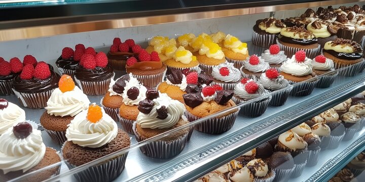Sweet Cupcake Bakery offers an array of delightful pastry treats, showcasing a variety of scrumptious options that are sure to satisfy your dessert cravings at every visit.