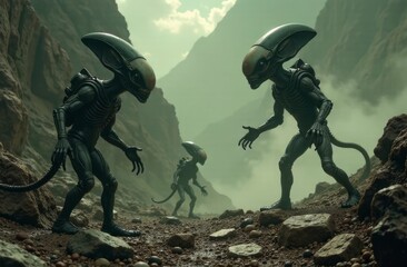 Fototapeta premium aliens