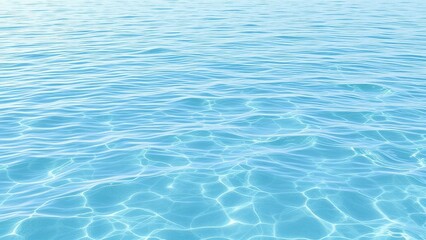 Obraz premium Abstract depiction of light blue water with subtle waves and ripples on its surface, soothing, abstract, liquid, wavy