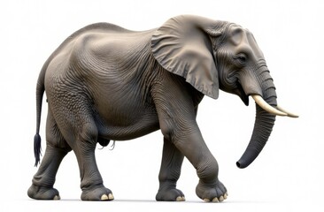 Obraz premium elephant isolated on white