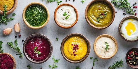 Gourmet mayonnaise, chutneys, and sauces enhance culinary experiences. Use them for fried dishes, culinary pastes, gels for meal presentations, and organic spreads like ketchup in restaurants.