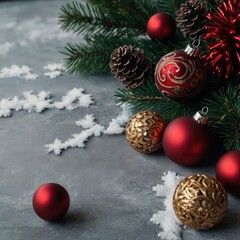 Christmas tree with gifts