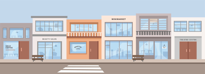 Supermarket. Boutique. Chain store. Convenience store. Department store. Discount store. Drugstore. Emporium. Grocery store. Market. Outlet.