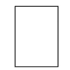 Realistic view various photo frame against plain background.