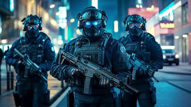 Futuristic Urban Tactical Unit