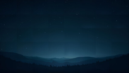 Fototapeta premium Starry Night Sky