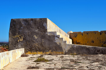 The Fortress of Sagres, also known as the Castle of Sagres Algarve Portugal