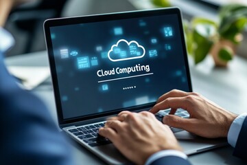 Cloud Computing on Laptop - Digital Technology