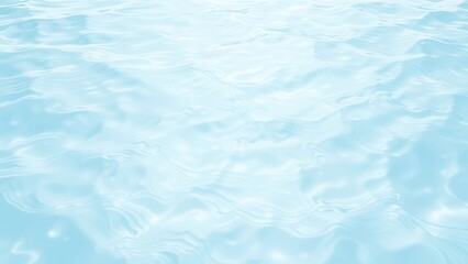 Abstract depiction of light blue water with subtle waves and ripples on its surface, wavy, oceanic, water, liquid, peaceful