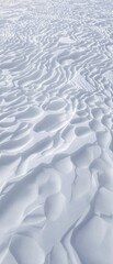 Obraz premium Abstract white snow texture with ripples and layers, weather, background, nature , seasonal, frost