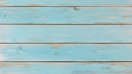 Rustic light blue wooden planks with weathered texture, creating a serene coastal-inspired background perfect for shabby chic or beach house decor.
