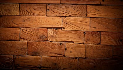 Fototapeta premium Seamless wooden template texture background 