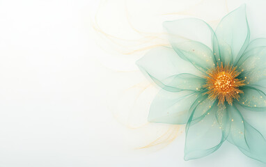 Obraz premium Vintage floral texture art background 