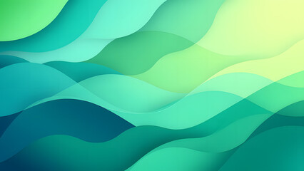 Obraz premium Wavy Blue Vector Lines Flowing Water Wave Illustration Design