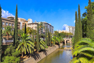 Santa Catalina Gate Bridge in Palma, Mallorca, Spain © Lindasky76