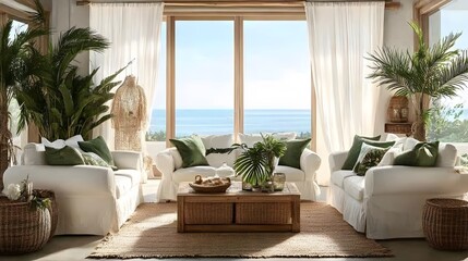 Fototapeta premium living room interior style 21
