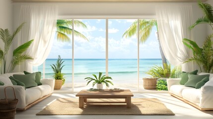 Fototapeta premium living room interior style 20