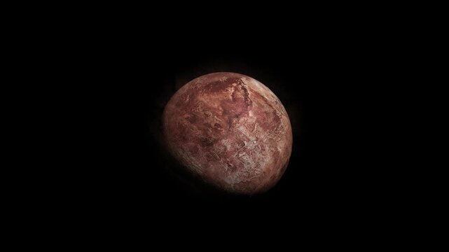 lua marrom no escuro