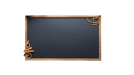 Obraz premium Cinnamon Blackboard Frame