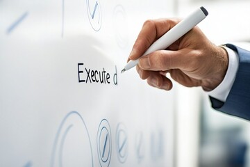 Executing Business Strategies on Whiteboard