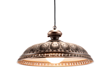 featuring a central island and stylish pendant lighting