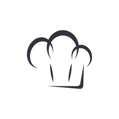 Chef Hat Logo Template Icon