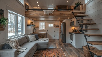 small and compact elegant house space