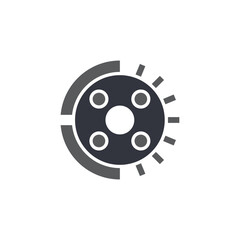 Cinema Logo Template Icon