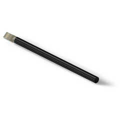 A sleek black pen with a fine tip, designed for precise writing or drawing.