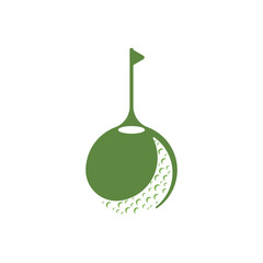 Golf Logo Template Icon