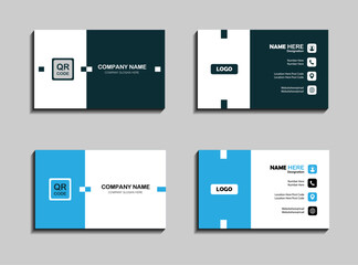 Modern business card template
