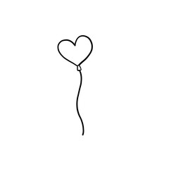Heart ballon