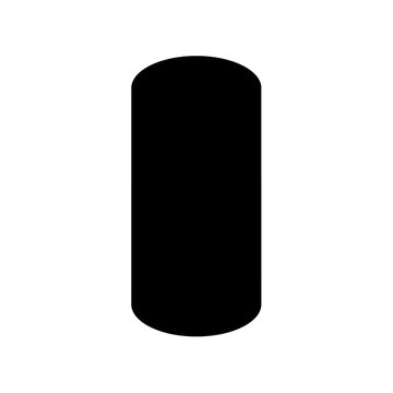 recommend clip art: Nail shape icon. Vector image