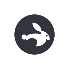 Rabbit Logo Template Icon