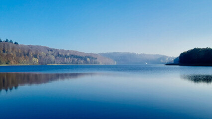 Ostrzyckie lake Kashubia in northern Poland.