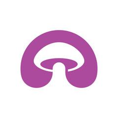 Mushroom Logo Template Icon